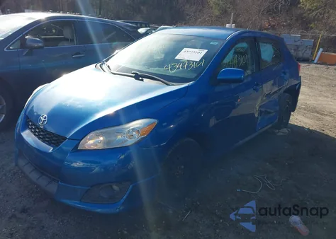 2010 Toyota Matrix из США, поврежденный, VIN 2T1KU4EE4AC480754